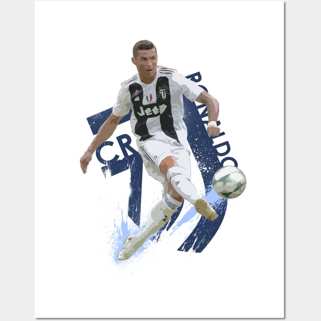 CR7 - Ronaldo - Juventus Wall Art by armaan8014